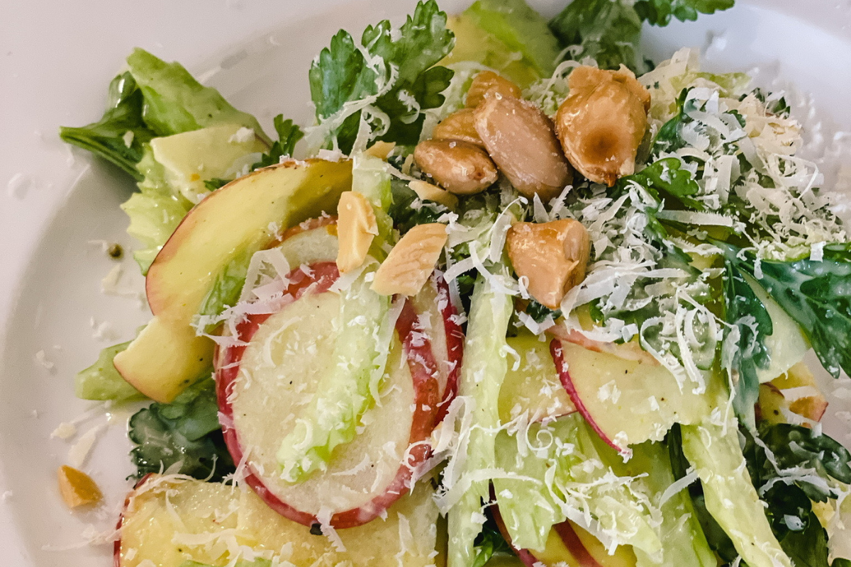 Dandy Celery, Apple, Pecorino Salad